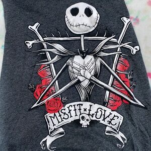 Jack skellington crop top